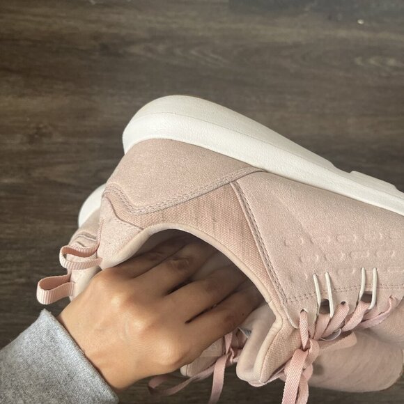 Women's ABEO Pink Women's Athletic Sneaker Size 8.5 INSOLE MISSING - Picture 6 of 10